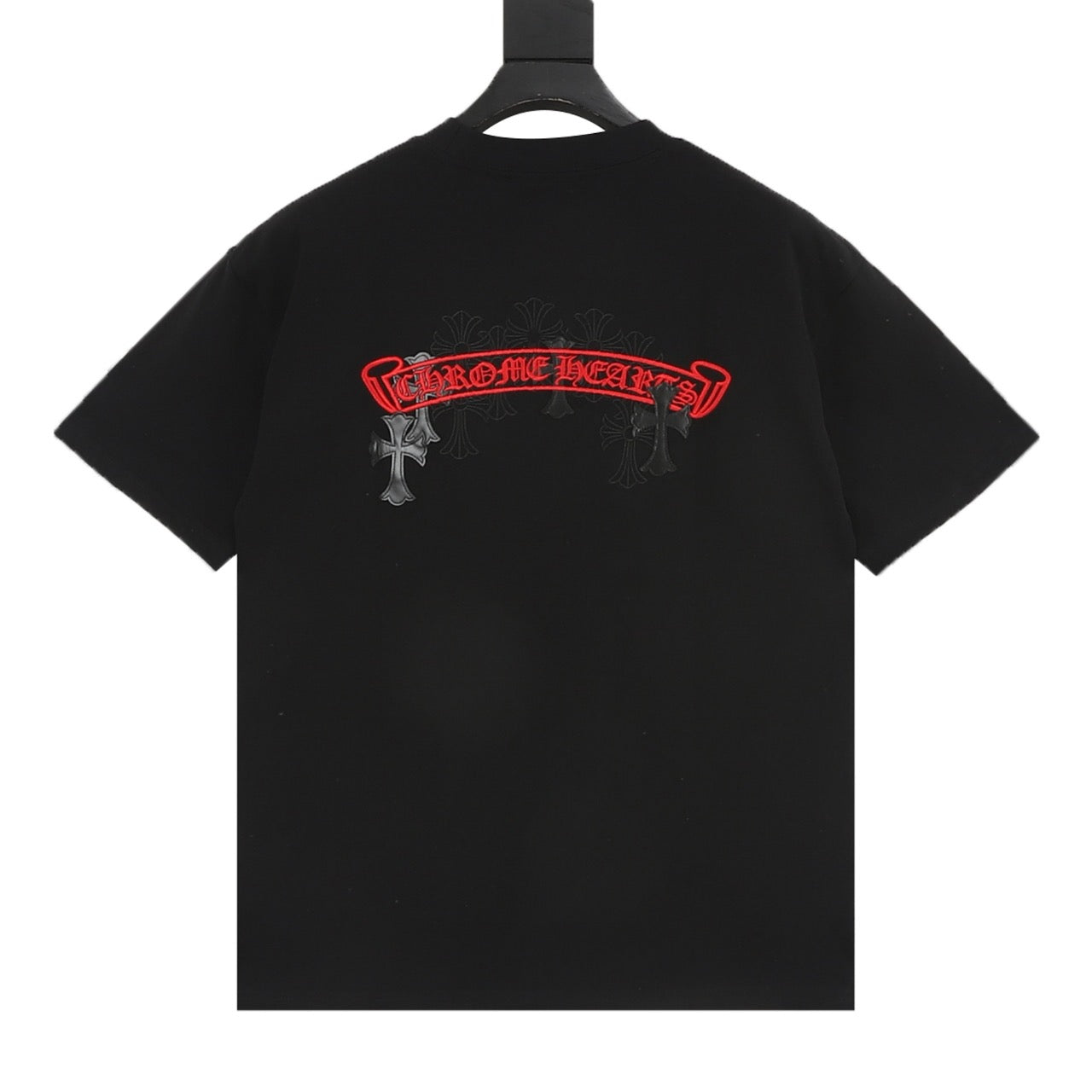 Chrome Hearts Cross-Pattern Embroidered T-Shirt