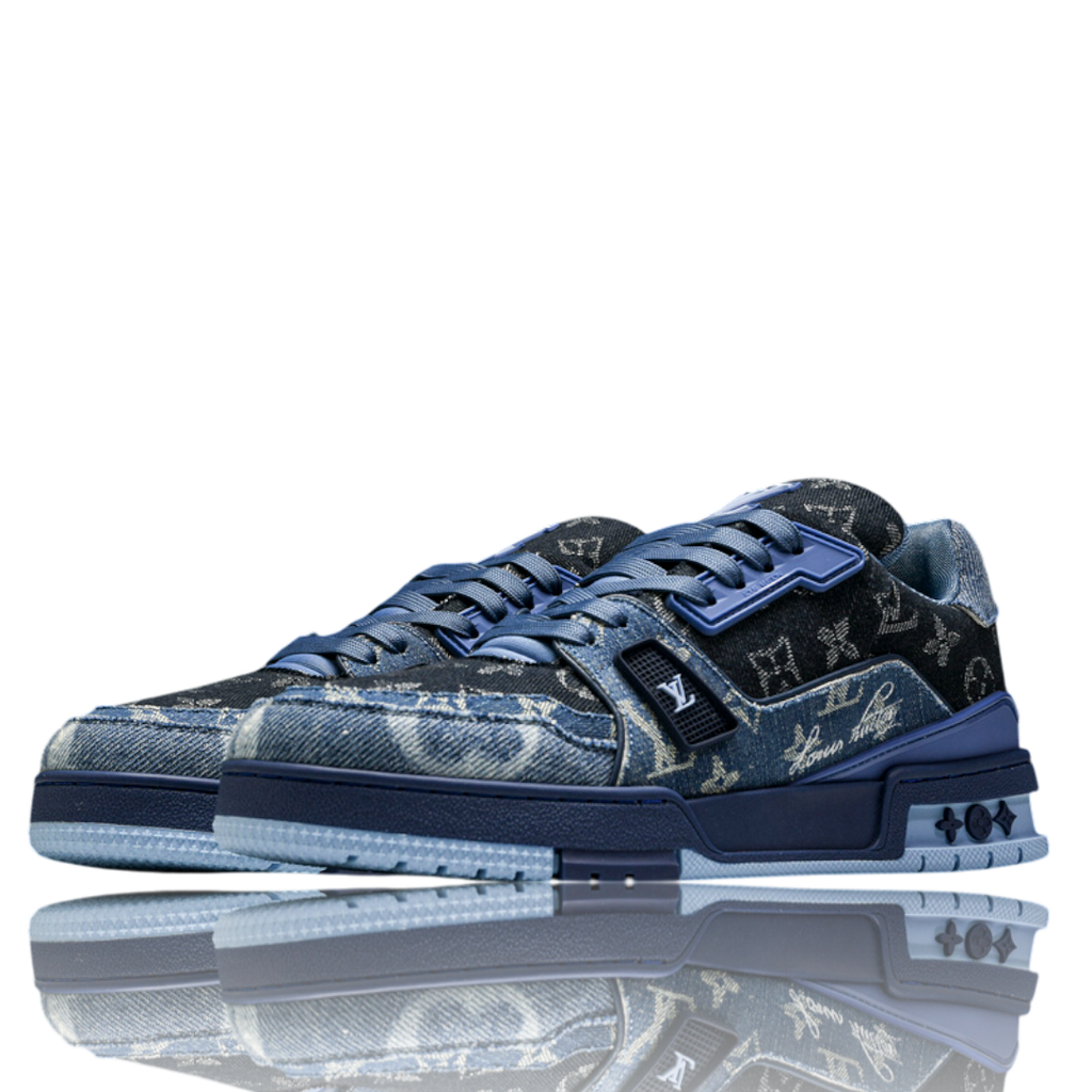 Louis Vuittоп Trainer Low 'Monogram Denim Blue'