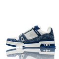 Louis Vuittоп Trainer Low 'Monogram Denim White Blue'