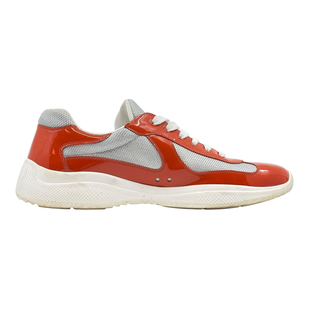 Prada Americas Cups Sneaker Burnt Orange