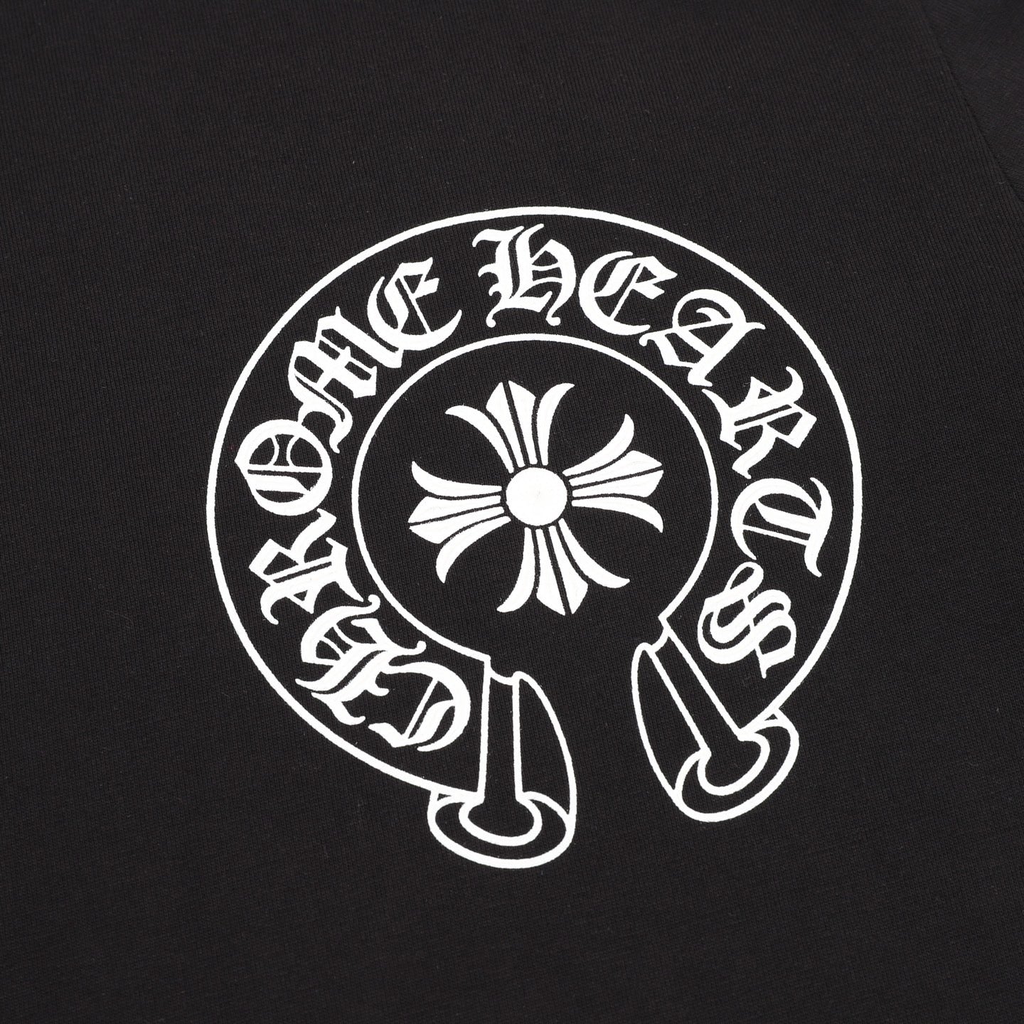 Chrome Hearts Horseshoe Cross Print T-Shirt