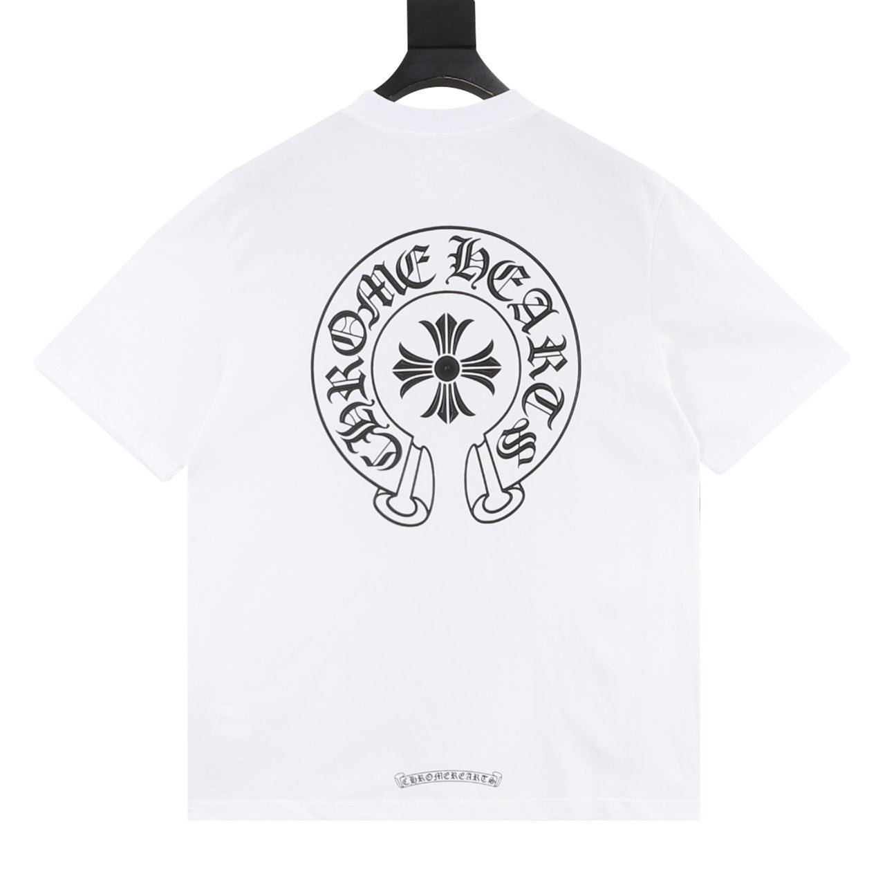 Chrome Hearts Horseshoe Cross Print T-Shirt