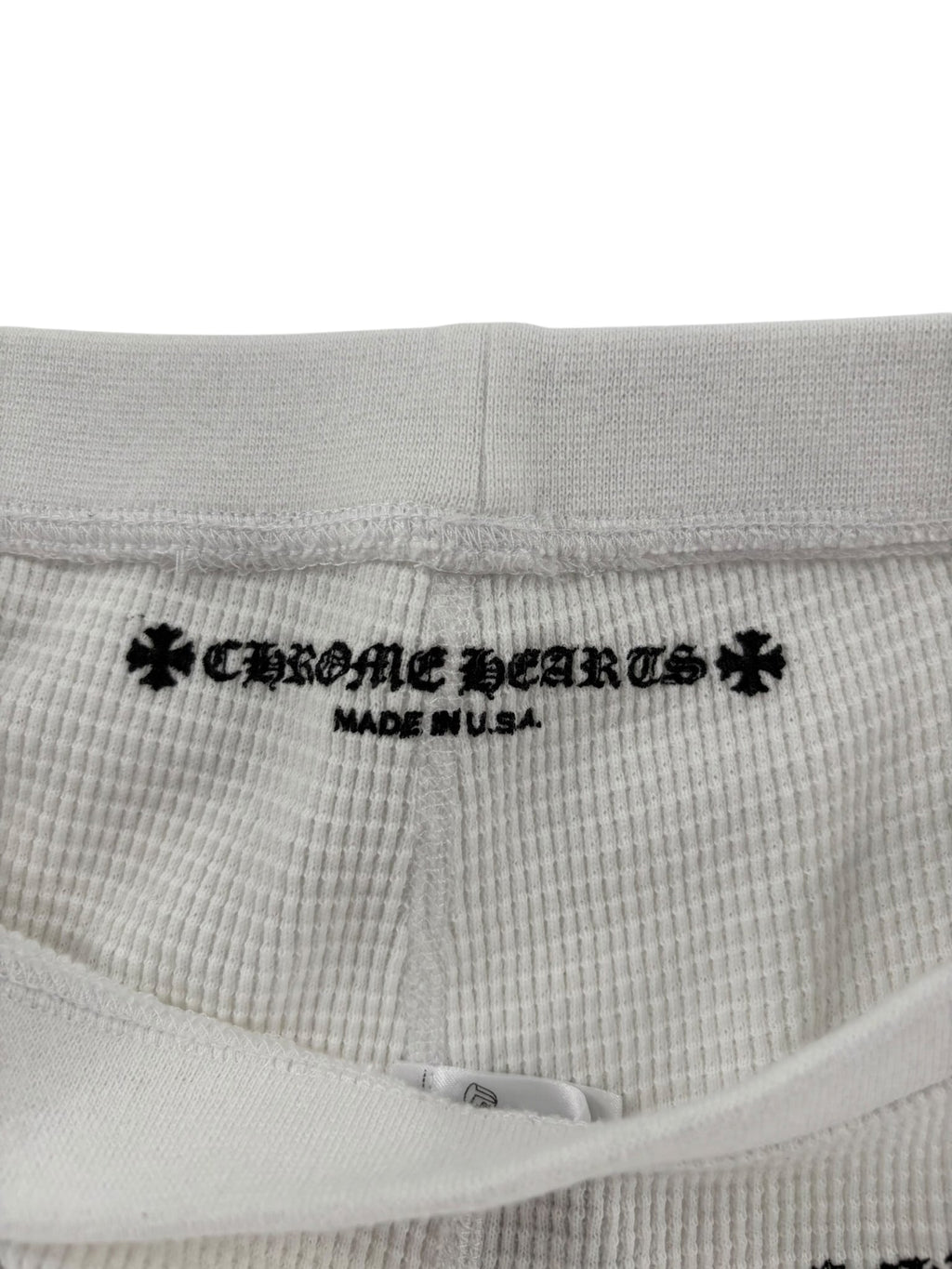 Chrome Hearts Matty Boy Sinister Thermal Bike Shorts White