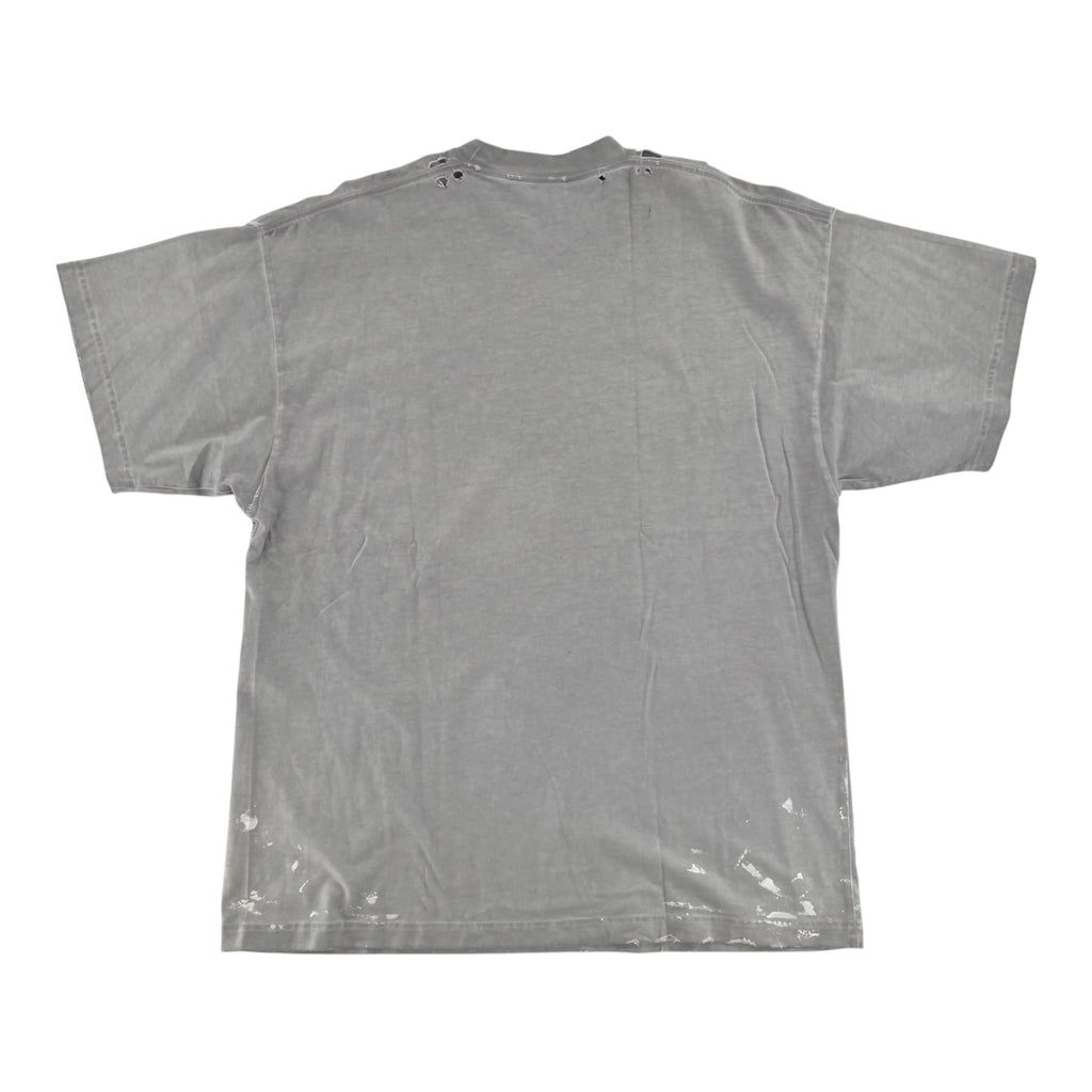 Balenciaga Metal Vintage Oversized T-Shirt White/Multi