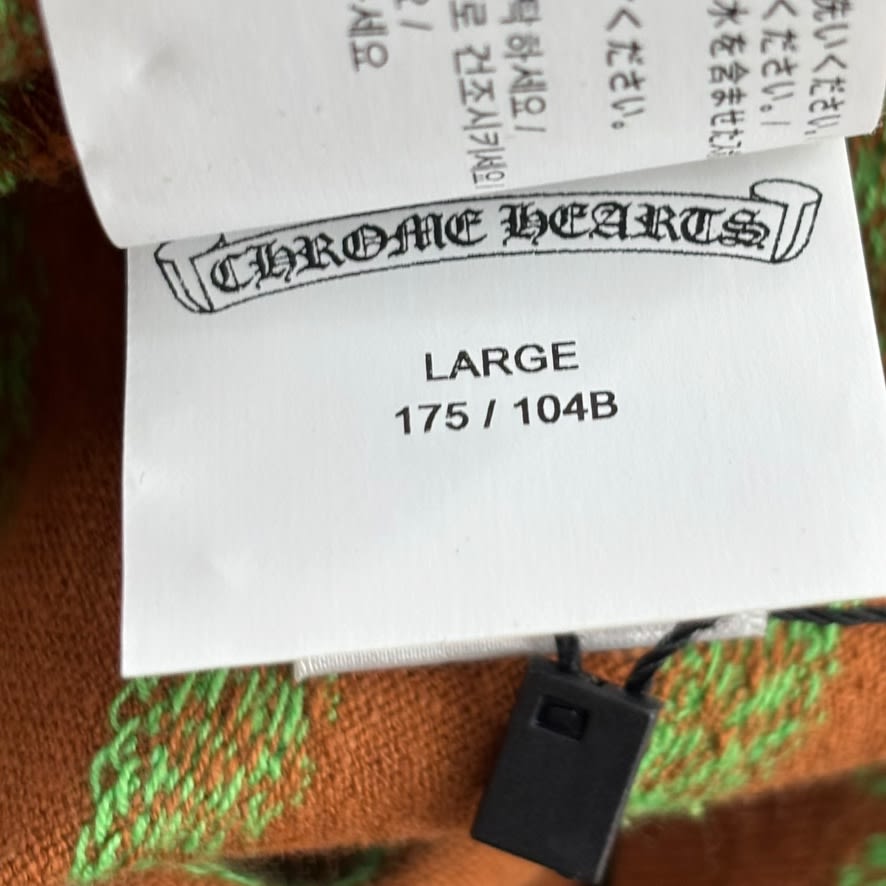 Chrome Hearts F*ck You Striped Brown/Green Tee