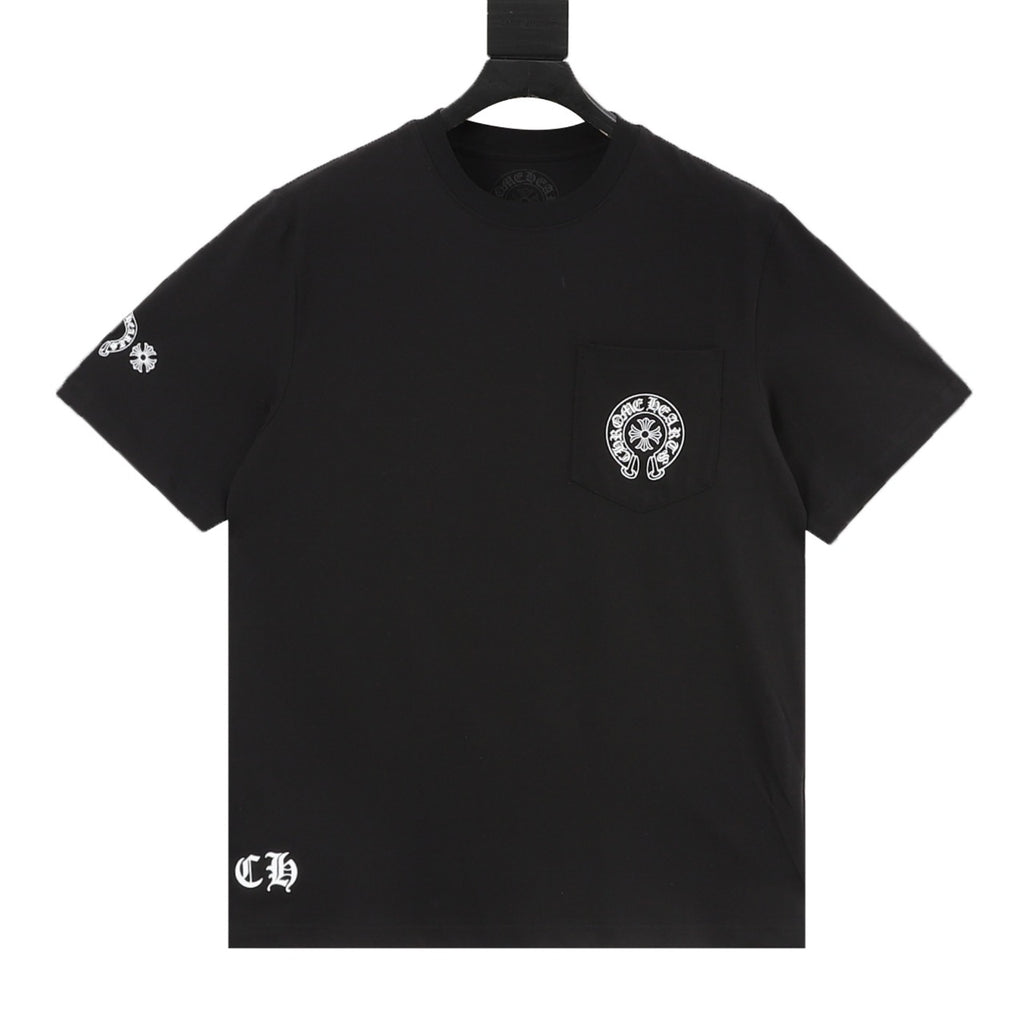 Chrome Hearts Colorful Cross Print T-Shirt
