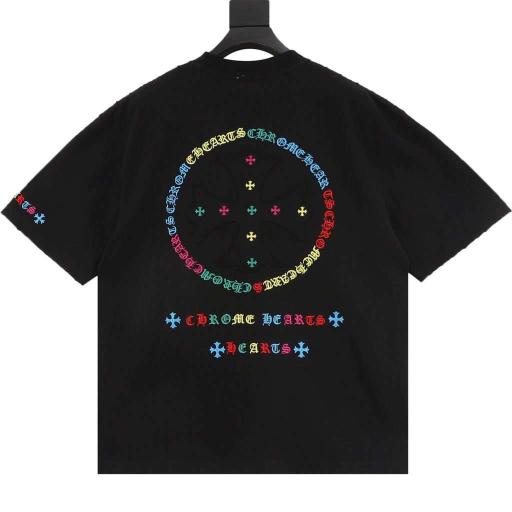 Chrome Hearts Colored logo T-shirts