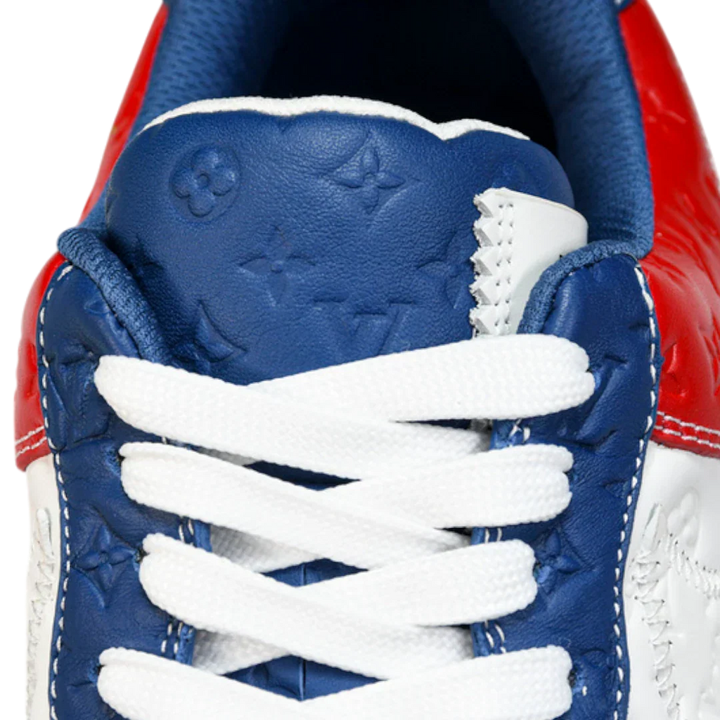 Louis Vuittоп x AF1 By Virgil Abloh 'White Red Blue'