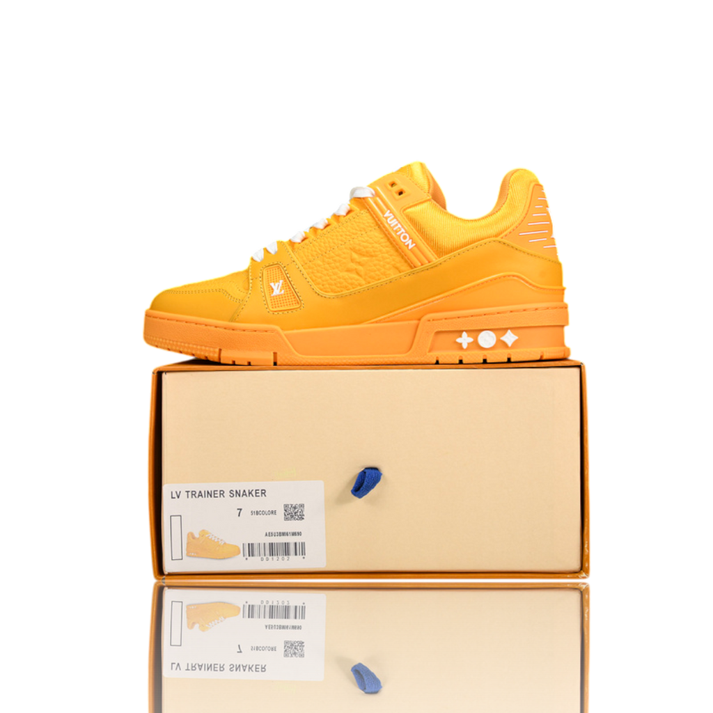 Louis Vuittоп Trainer Low 'Monogram Yellow Embossed'