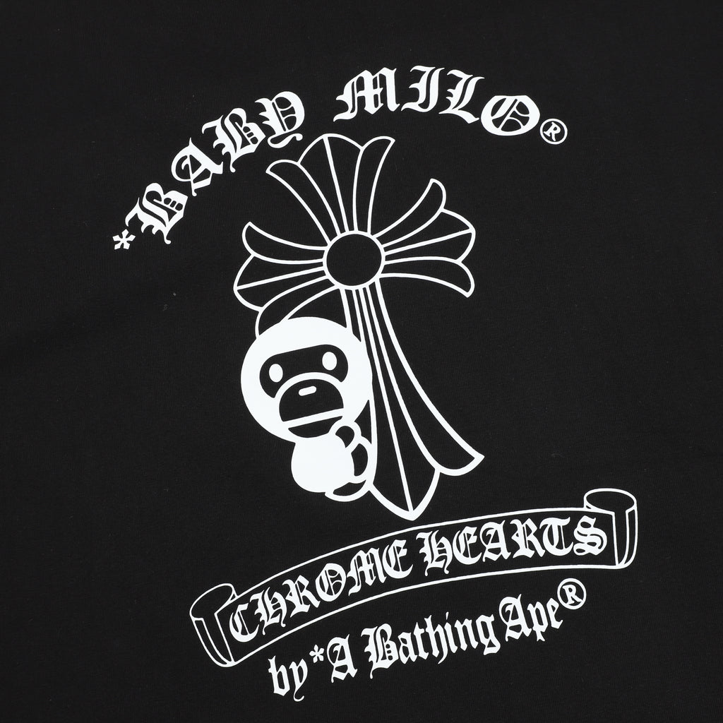 BAPE X Chrome Classic Letter Print T-Shirt