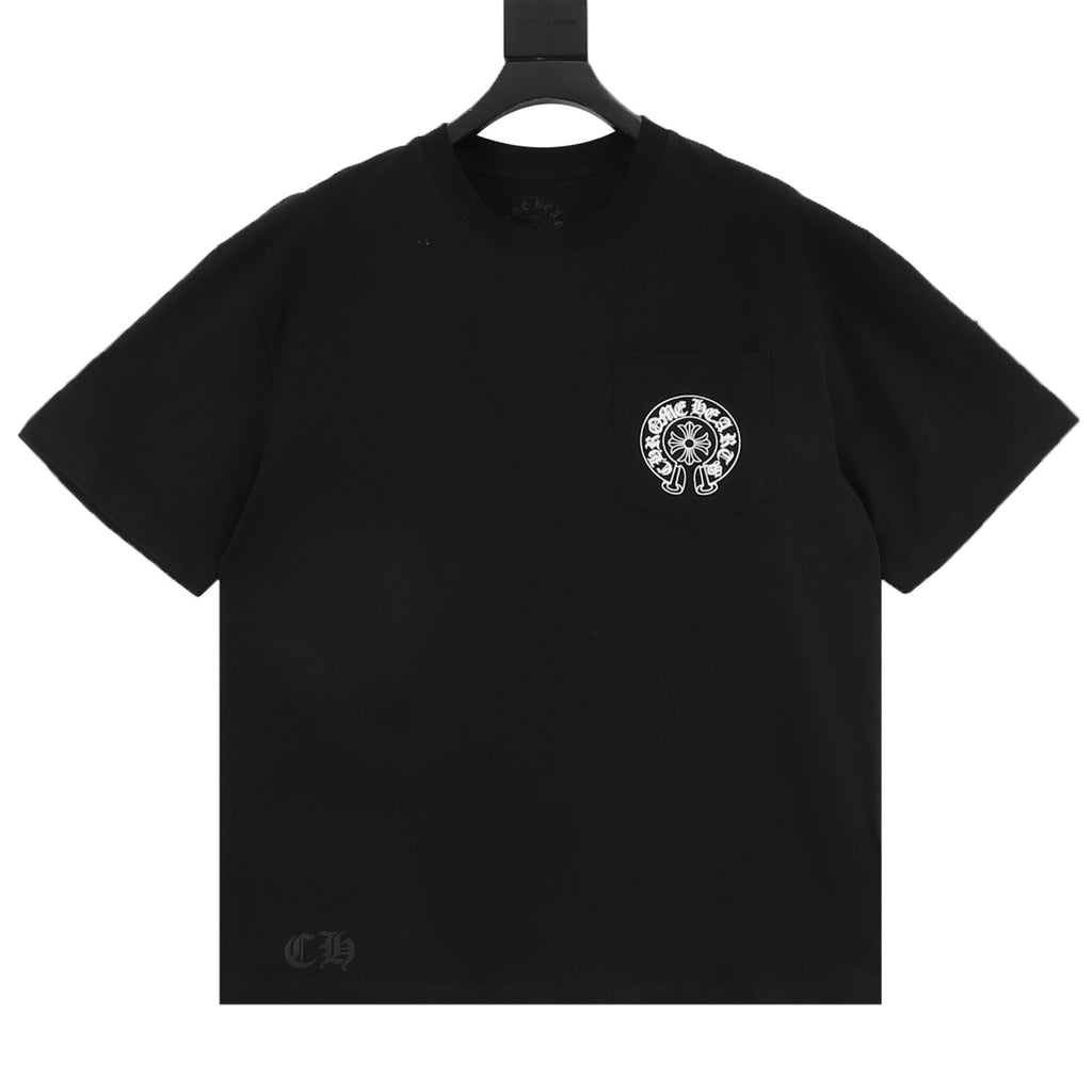Chrome Hearts Limited Edition Horseshoe Cross Print T-Shirt