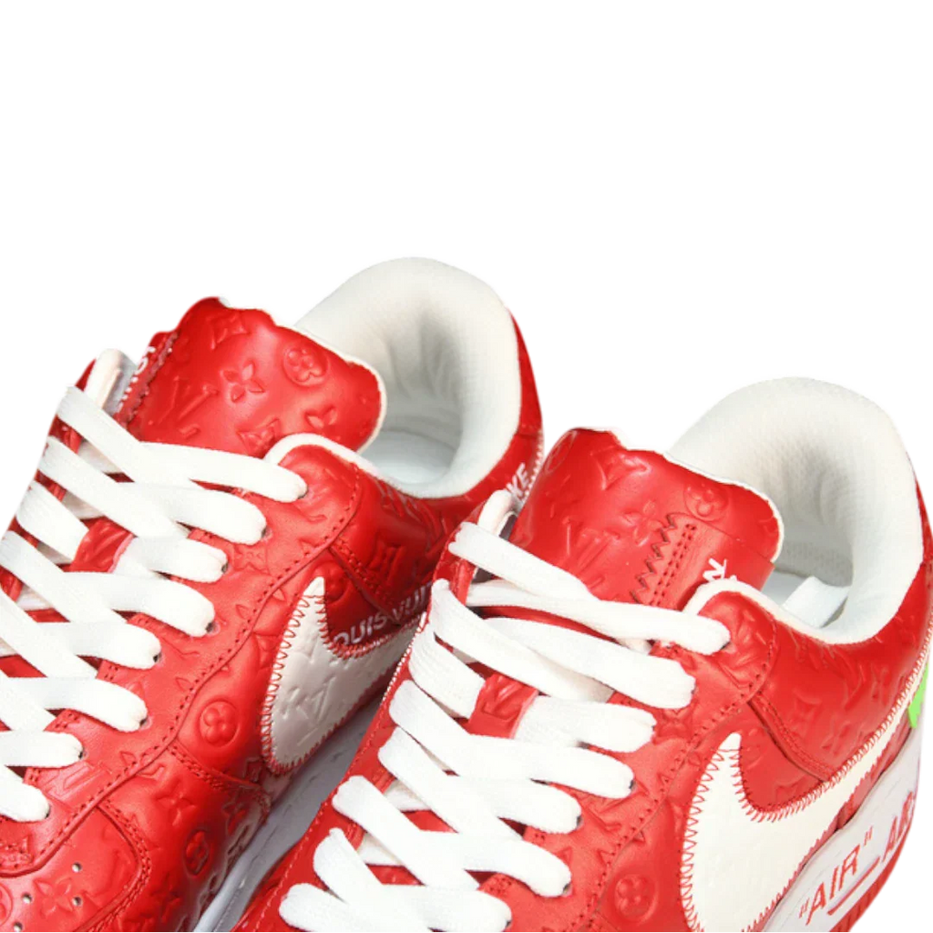 Louis Vuittоп x AF1 By Virgil Abloh 'White Red'