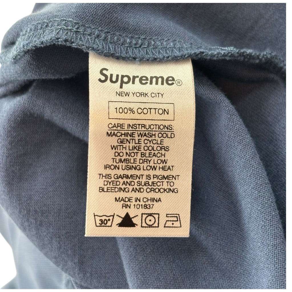Supreme Longsleeve Tee 'Blue'