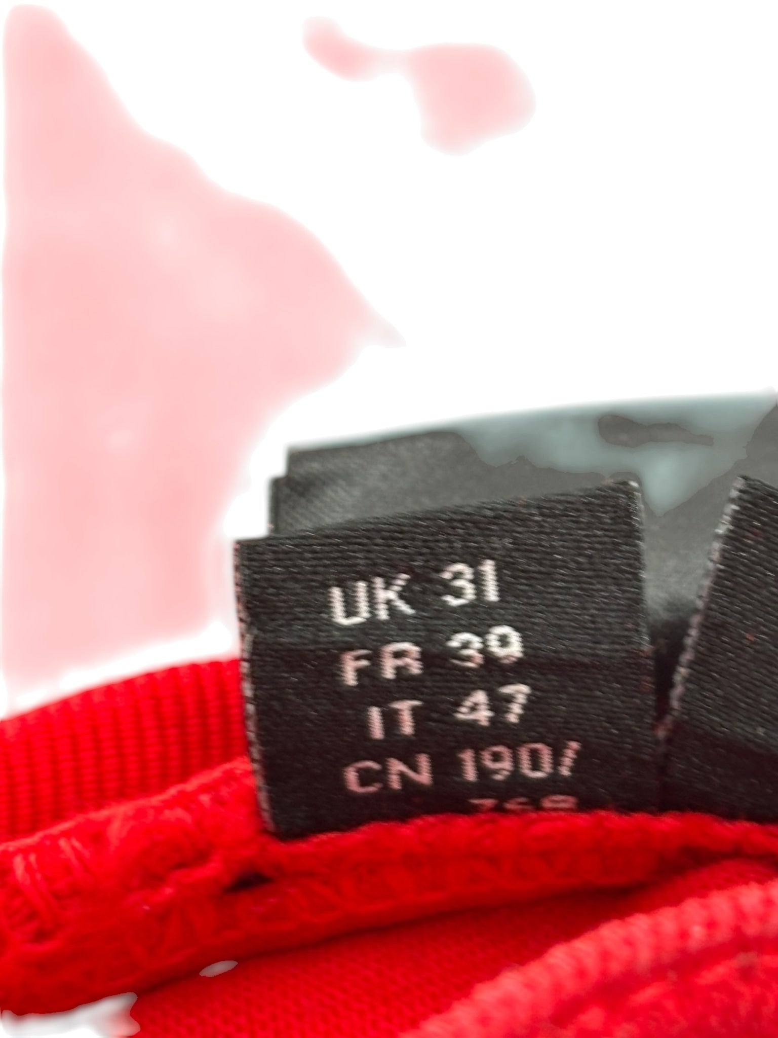 Amiri MX1 Ribbed All Red