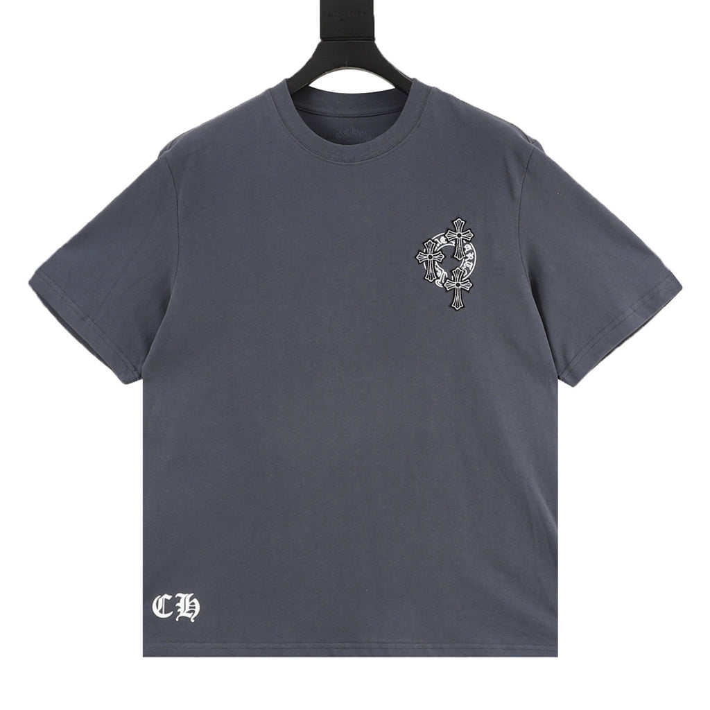 Chrome Hearts Sanskrit Cross Round-Neck T-Shirt