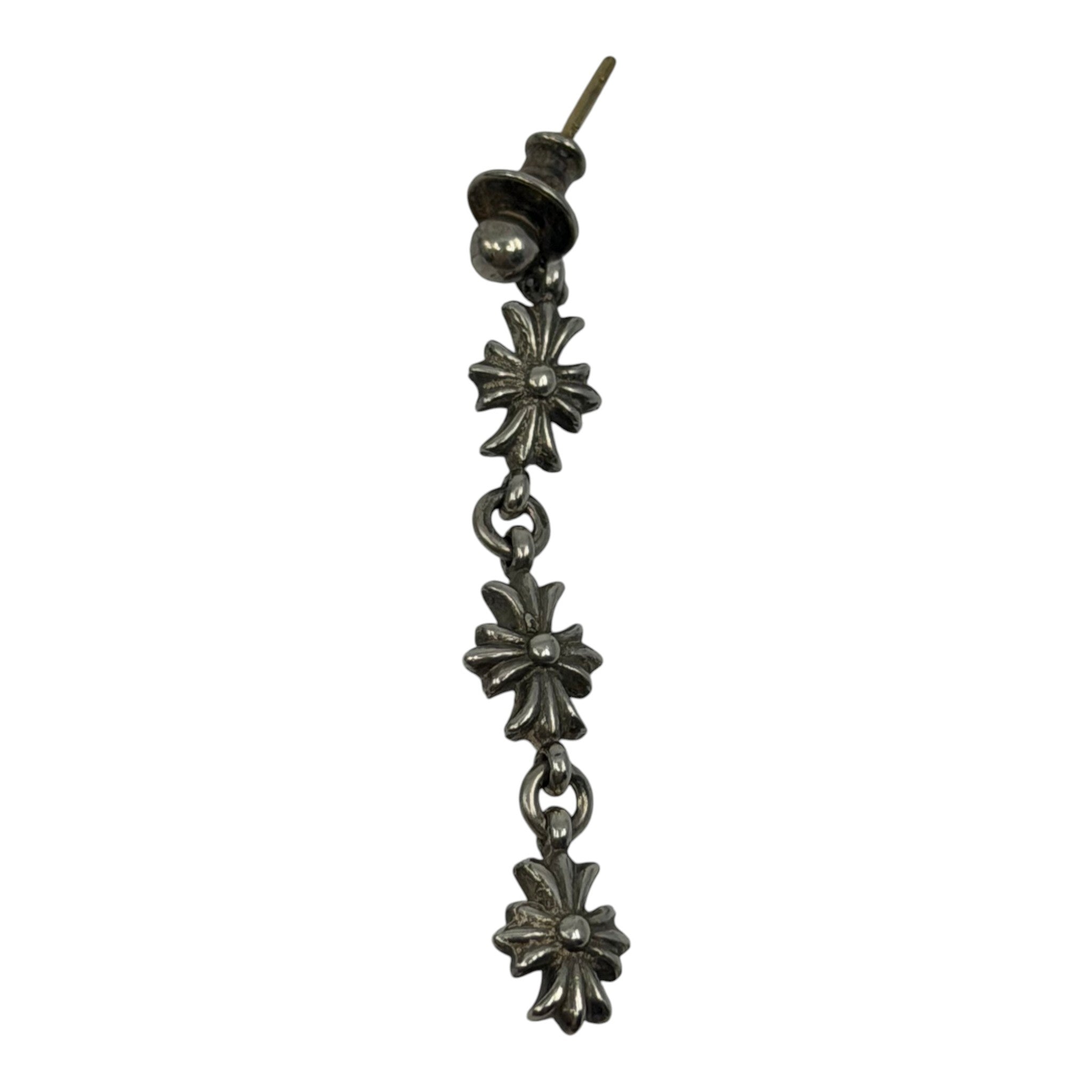 Chrome Hearts Tiny E Plus 3 Drop Earring