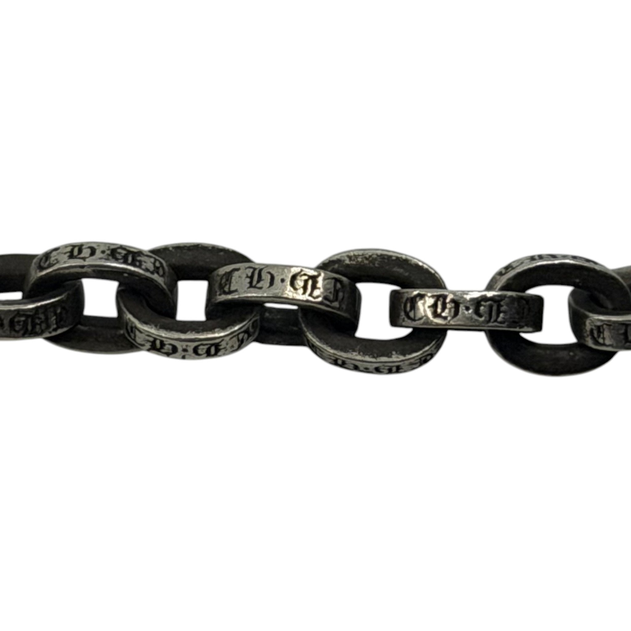 Chrome Hearts Silver Paperchain Necklace 24"