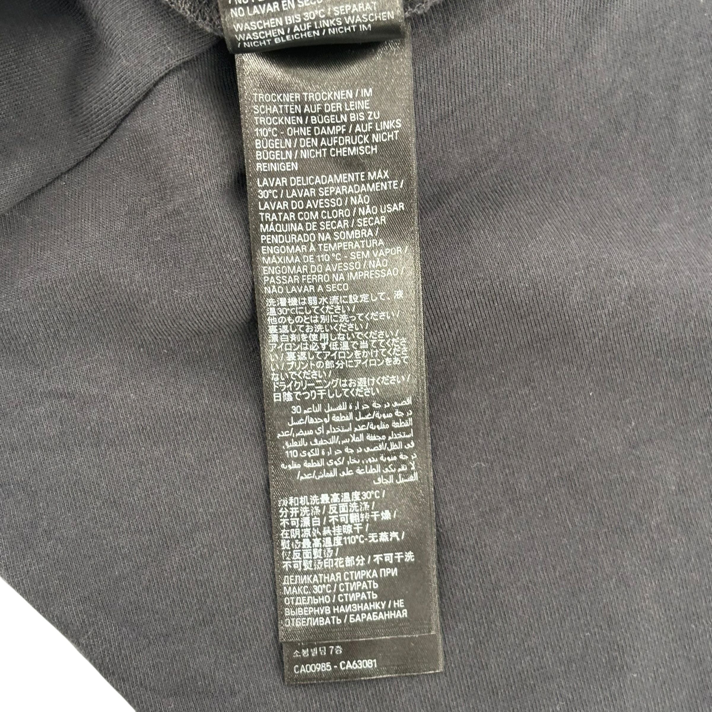 Balenciaga Political Campaign Stencil Shirt Faded Black