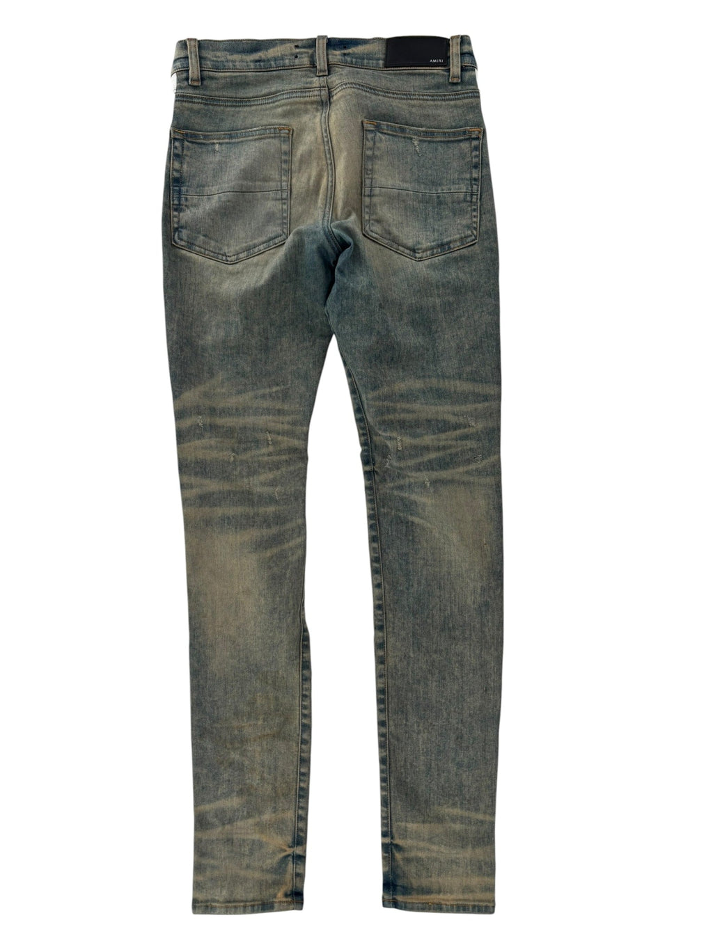 Amiri Skinny Jean White Side Pannel