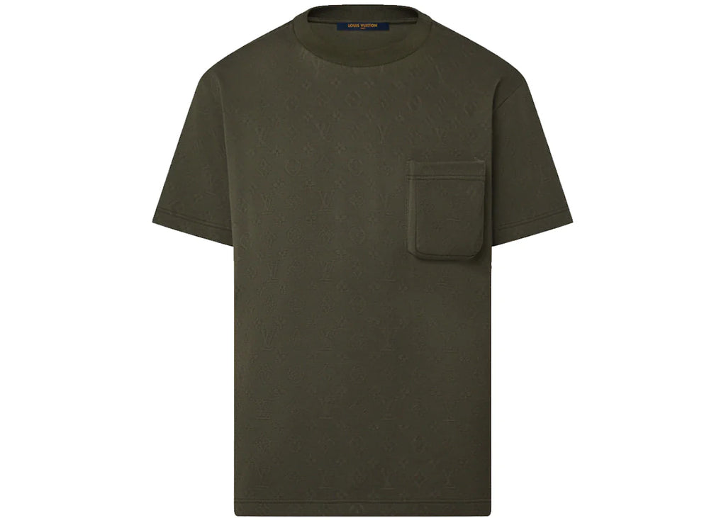 Louis Vuitton LVSE Signature 3D Pocket Monogram T-shirt Dark Khaki