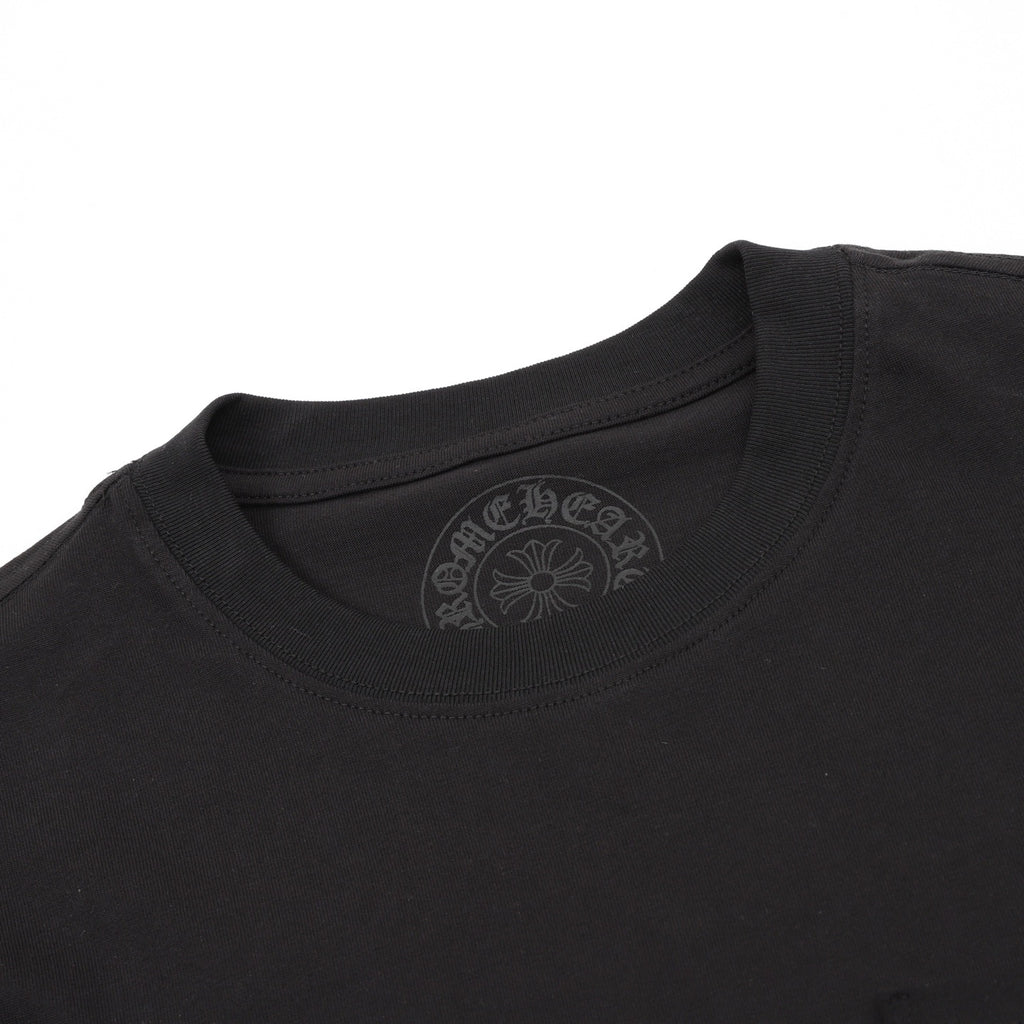 Chrome Hearts Blue Cross Print T-Shirt