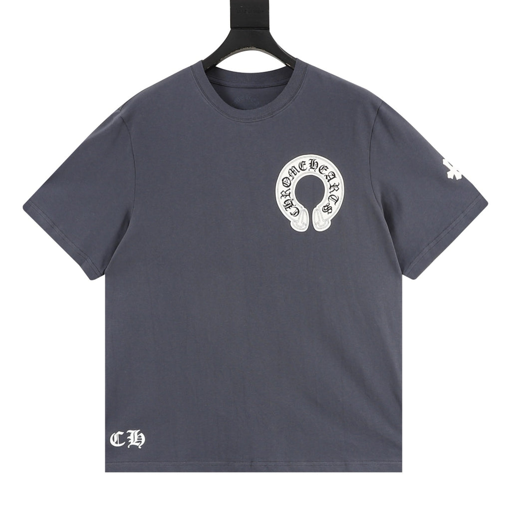 Chrome Hearts Sanskrit Cross Round-Neck T-Shirt