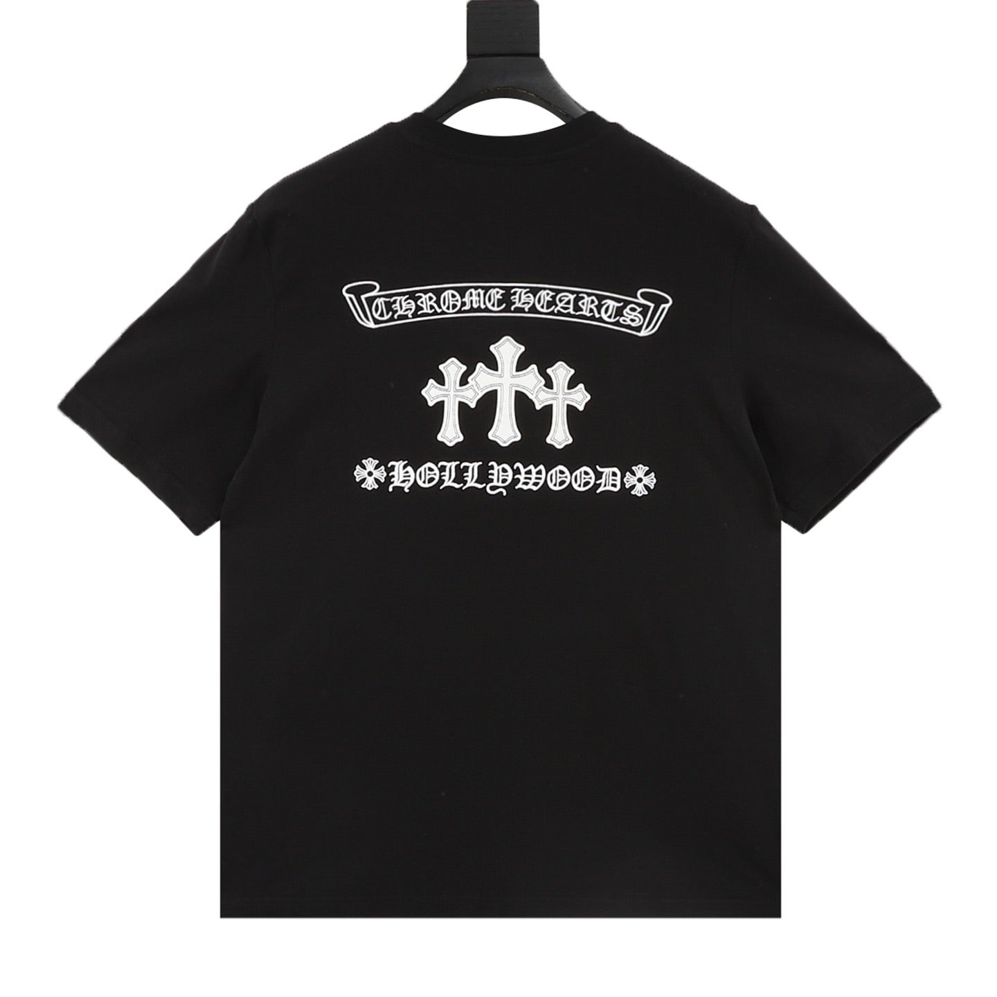 Chrome Hearts Sanskrit Cross Print T-Shirt