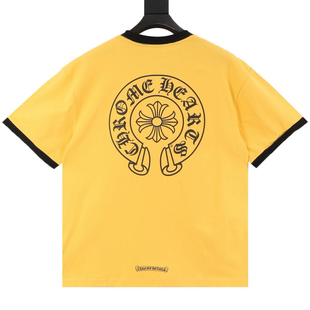 Chrome Hearts Color-blocked T-shirt