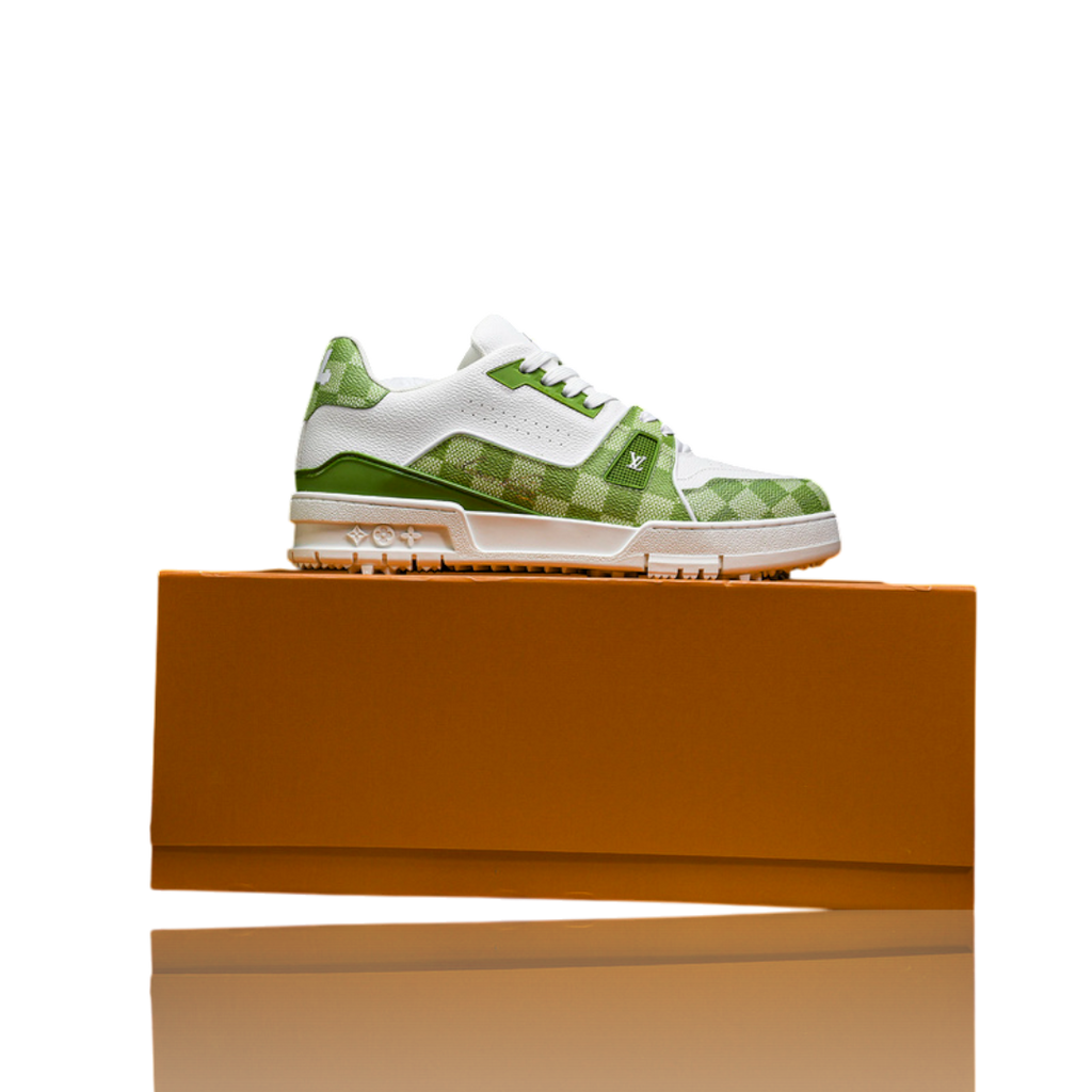 Louis Vuittоп Trainer Golf Shoes Low By Tyler, The Creator 'Green Damier'