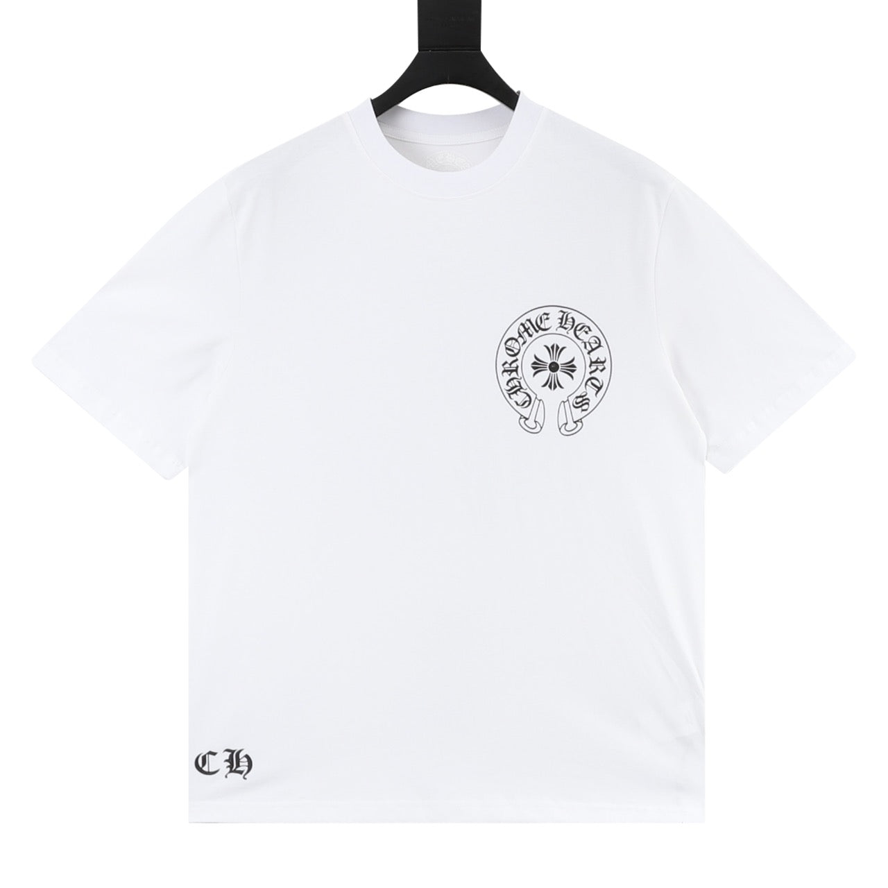 Chrome Hearts Horseshoe Cross Print T-Shirt