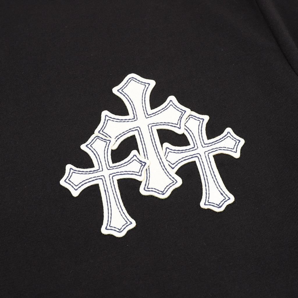 Chrome Hearts Sanskrit Cross Print T-Shirt