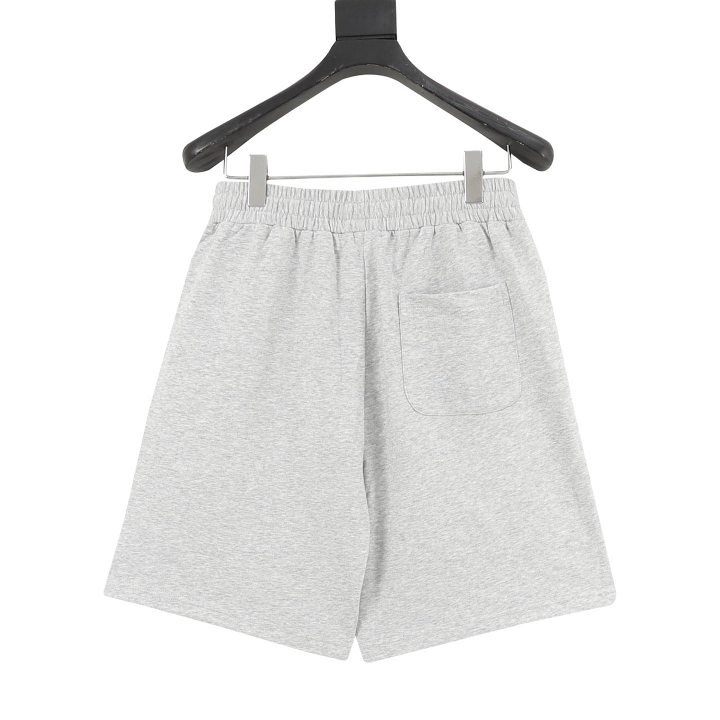 Chrome Hearts Black Shorts with 3D-Printed Embroidered Patches