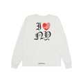 Chrome Hearts I Heart NY Longsleeve Tee White