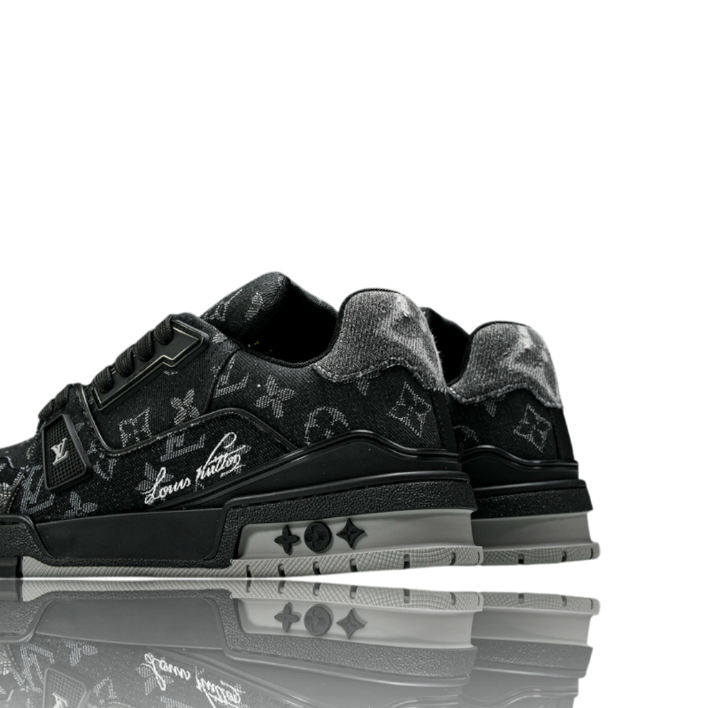 Louis Vuittоп Trainer Low 'Monogram Denim Black'