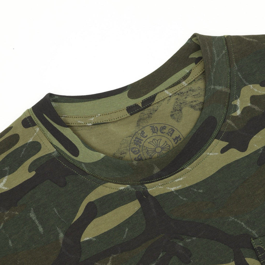 Chrome Hearts Camouflage-Printed T-Shirt