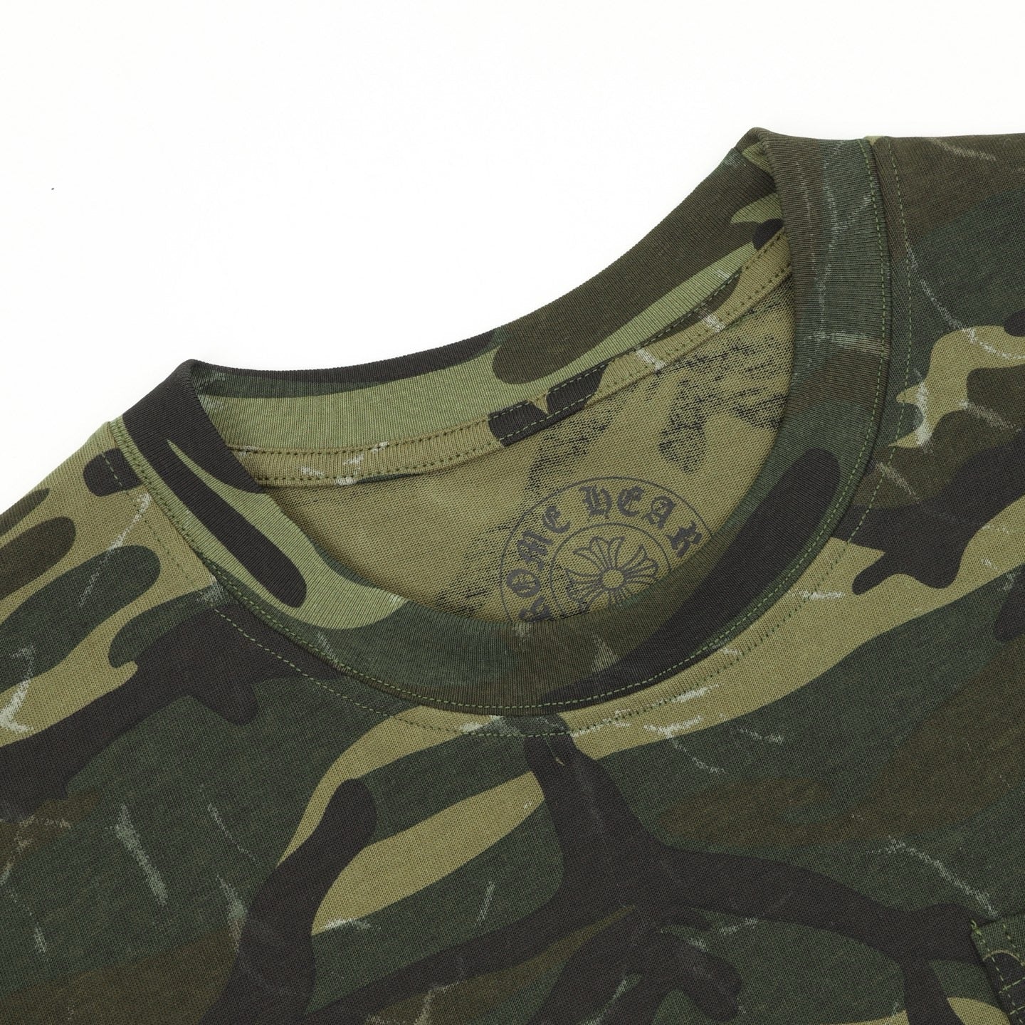 Chrome Hearts Camouflage-Printed T-Shirt