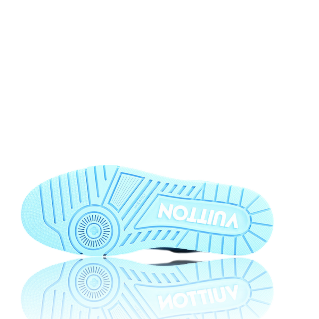 Louis Vuittоп Trainer Low 'Monogram Blue Embossed'