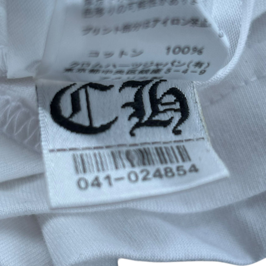 Chrome Hearts Tokyo Exclusive Scroll Logo Tee White