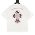Chrome Hearts Diamond-Studded Cross T-Shirt