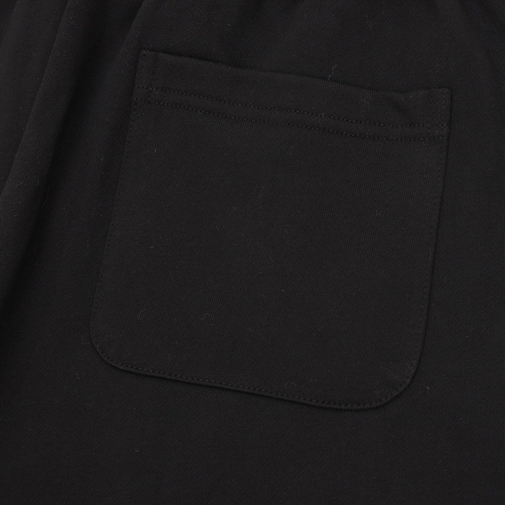 Chrome Hearts Black Shorts with 3D-Printed Embroidered Patches
