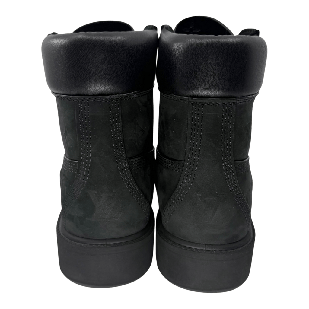 Louis Vuitton Timberland 6" Ankle Boot Black Monogram