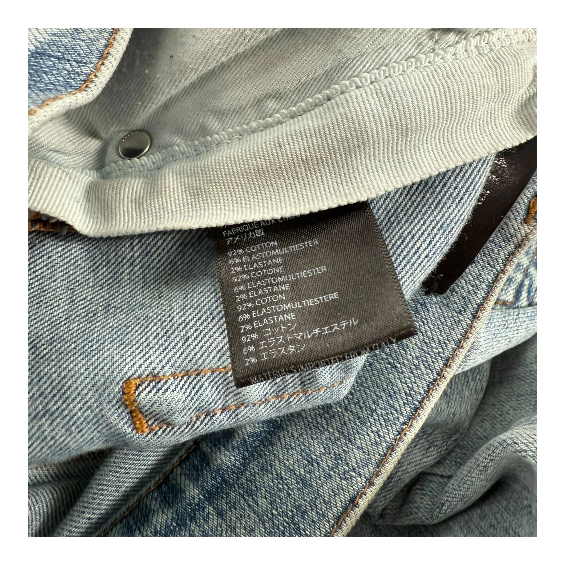 Amiri MX1 Shotgun Distressed Jeans