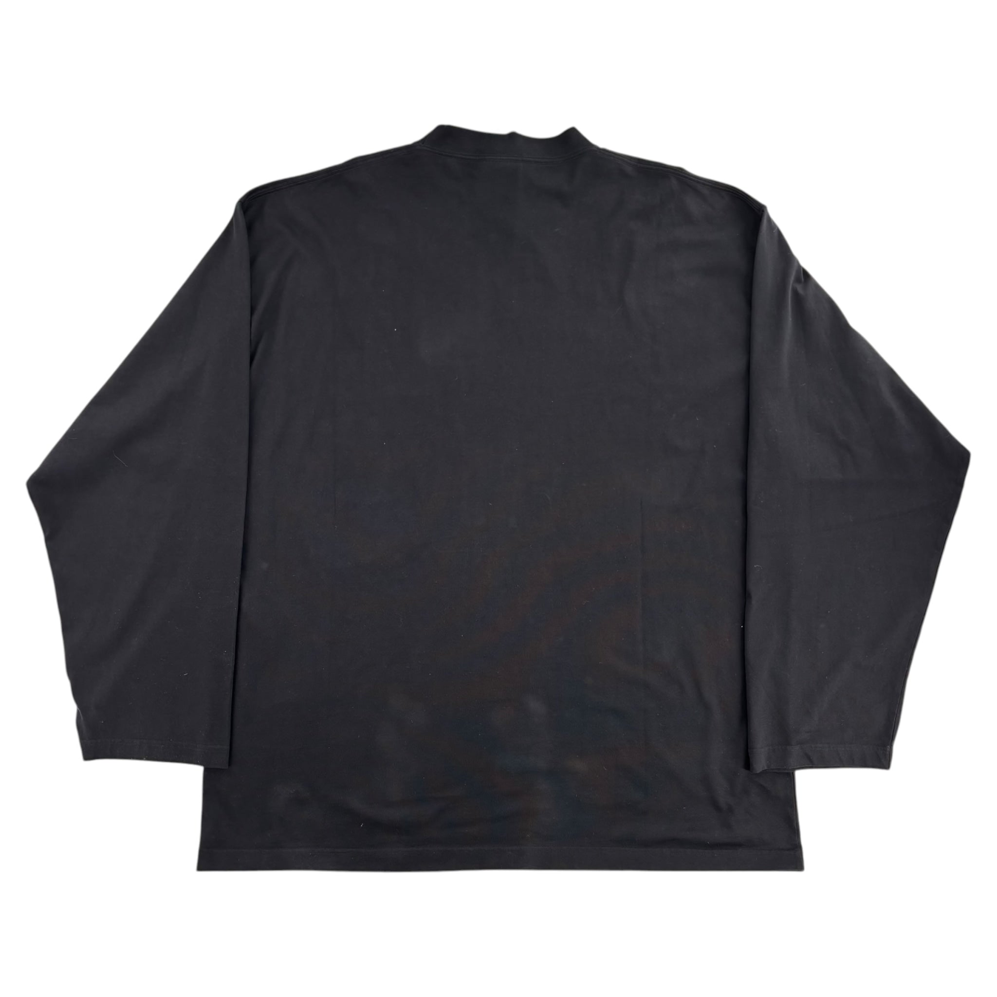 Balenciaga Men's Oversized Cities Paris Long Sleeve T-Shirt