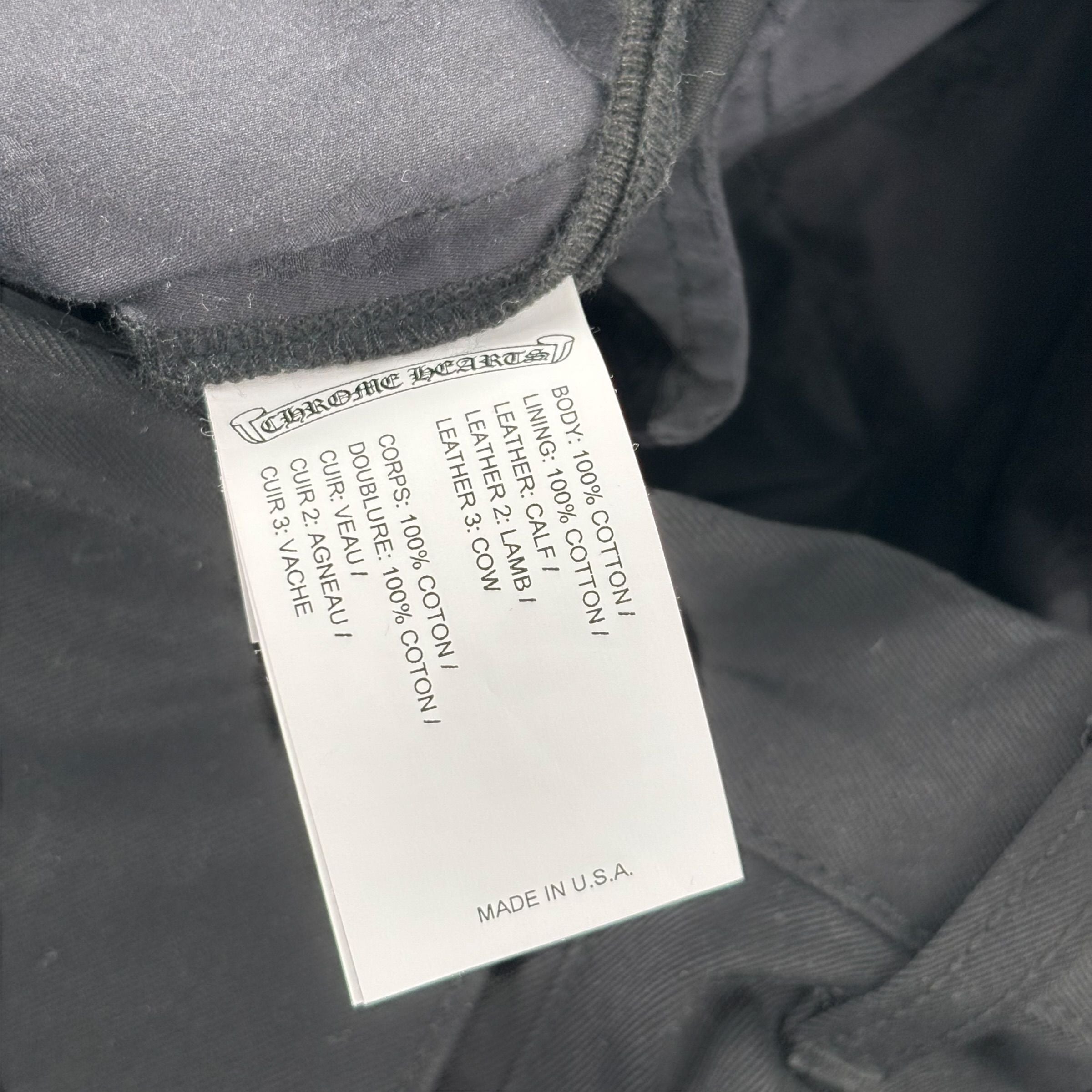 Chrome Hearts Cross Patch Chino Pants