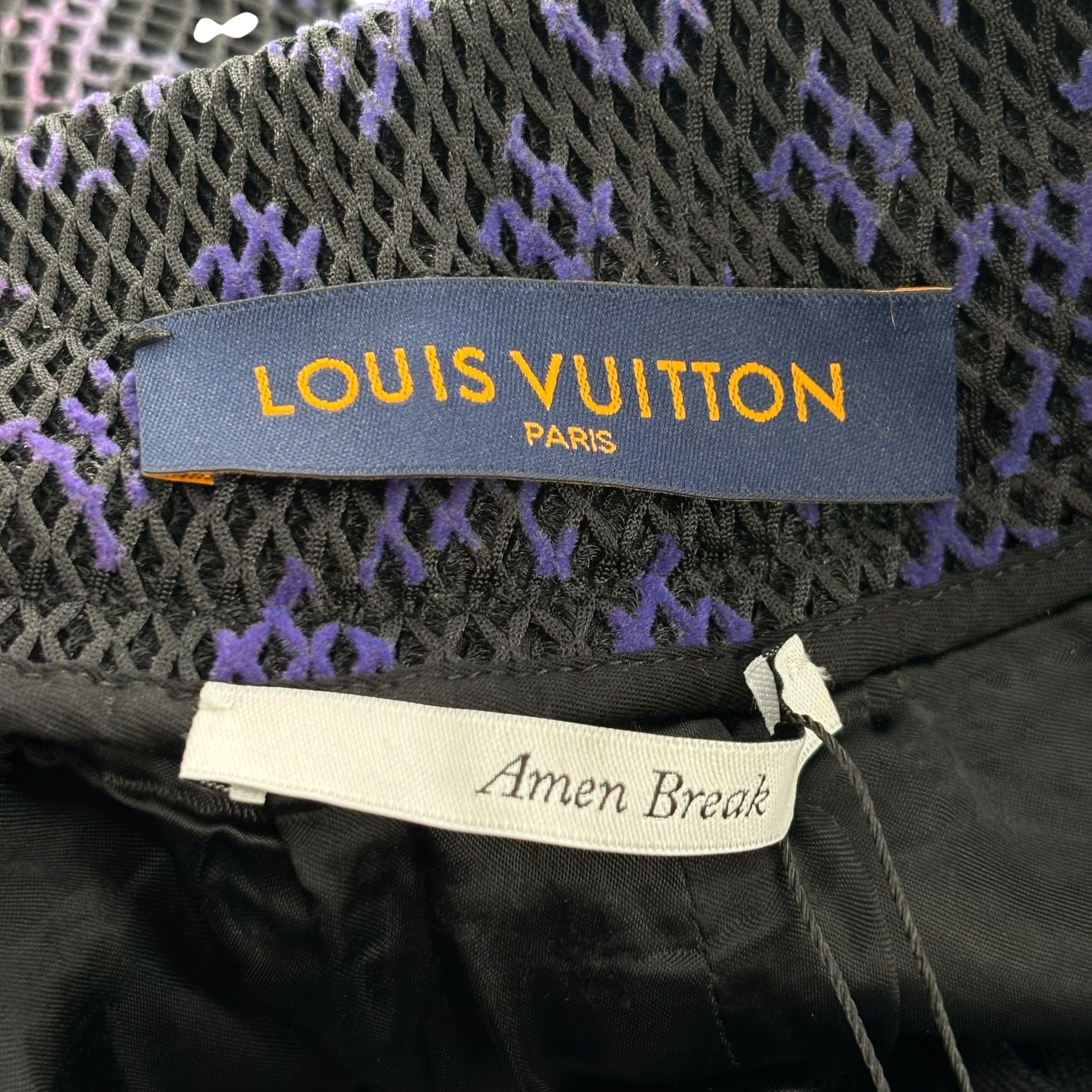 Louis Vuitton Mesh Shorts Black