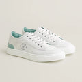 Hermès Get sneaker Blanc Bleu Cristaux