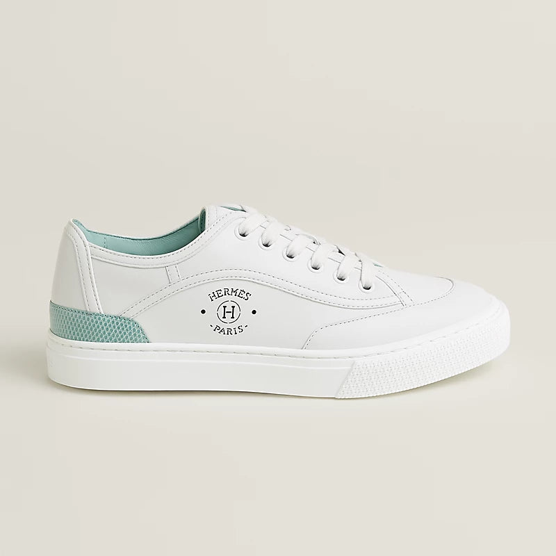 Hermès Get sneaker Blanc Bleu Cristaux