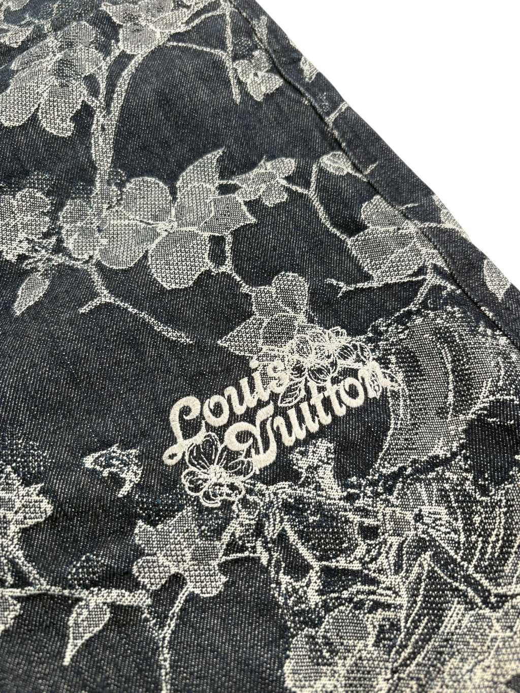 Louis Vuitton Floral Shorts Blue