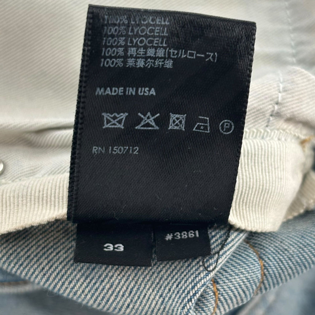 Amiri Stack Jeans Lightwash