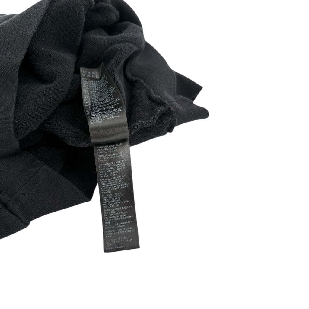 Balenciaga Adidas Hoodie Black